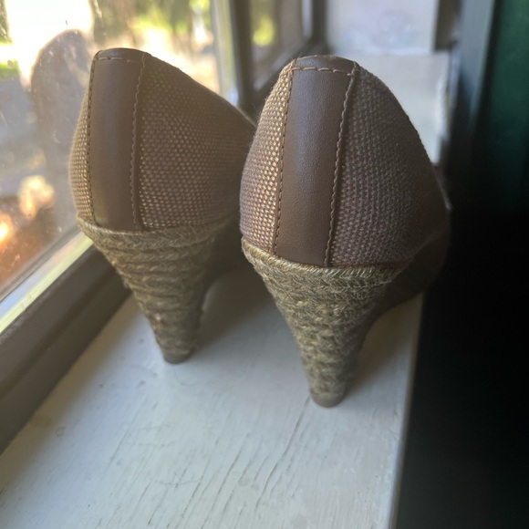 Ladies peep toe wedges - Picture 4 of 4